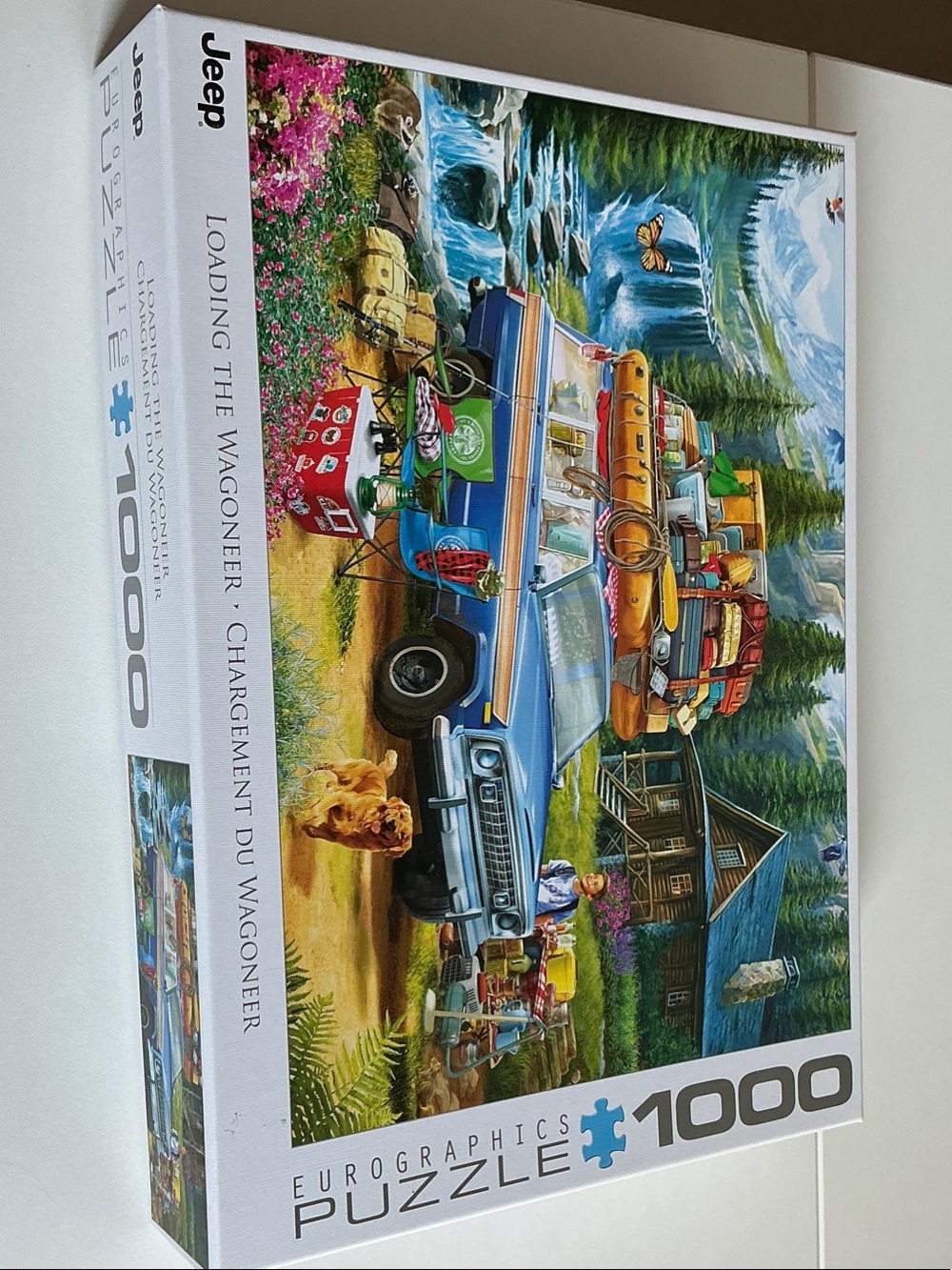 EuroGraphics 1000-Piece Kids Puzzle — Blue Wagoner Adventure